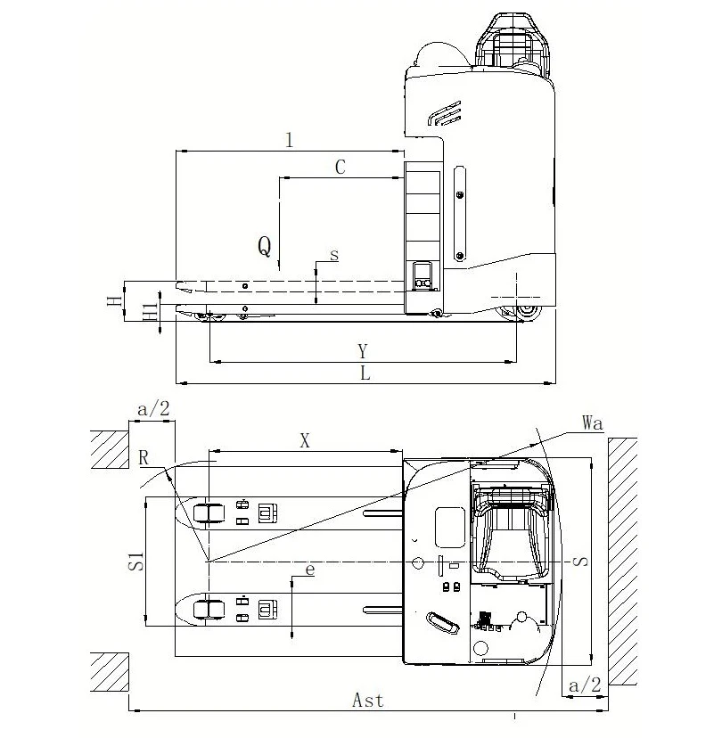 Seated Type Electric Pallet Truck 2 Seated Type Electric Pallet Truck 2