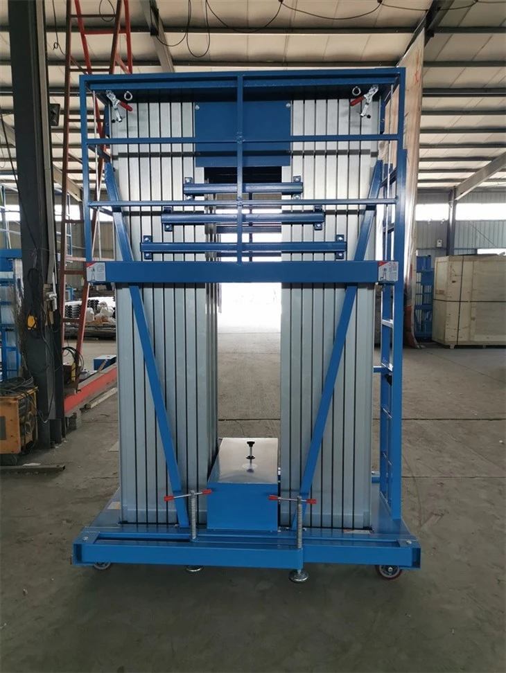 Four mast aluminum alloy lift platform (2)