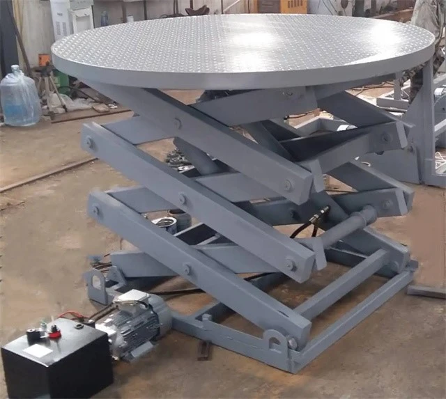 Rotaing Scissor Lift Table 1