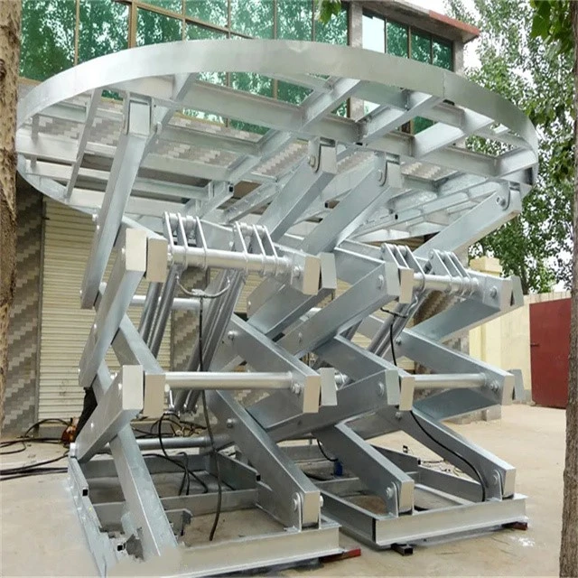 Rotaing Scissor Lift Table 2