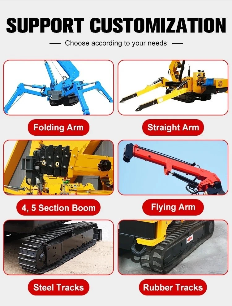 10ton spider crane 5